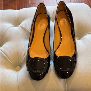 Michael Kors Black Patent Leather Heels